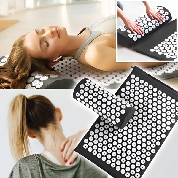 Acupressure Set with Mat and Cushion