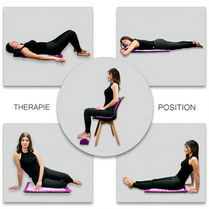 Acupressure Set with Mat and Cushion