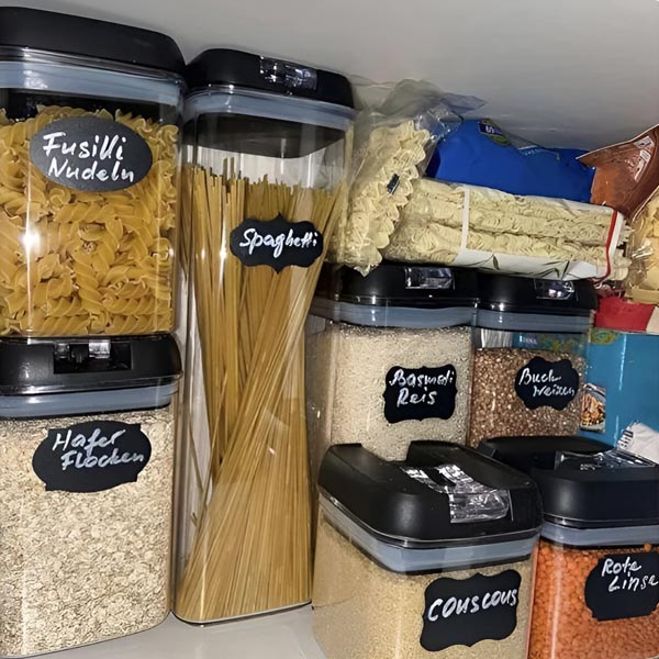 Practical Storage Tin Set for the Kitchen
