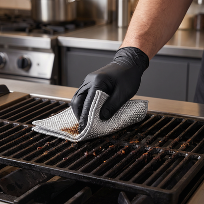 Multi-Purpose Reusable Cleaning Cloths – For Dishes, Kitchen, Stove & Grill (20 Pieces)