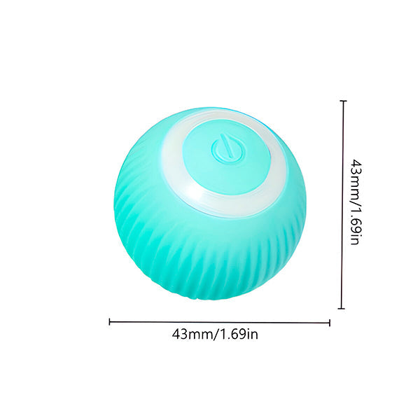 Interactive, Automatically Rolling Pet Ball