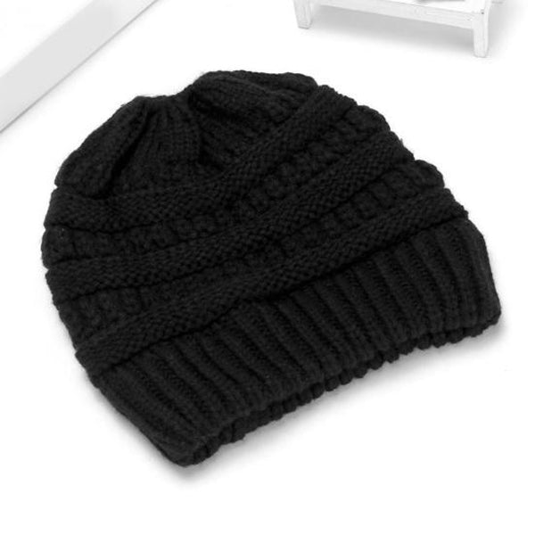 Handmade Ponytail Beanie for Women