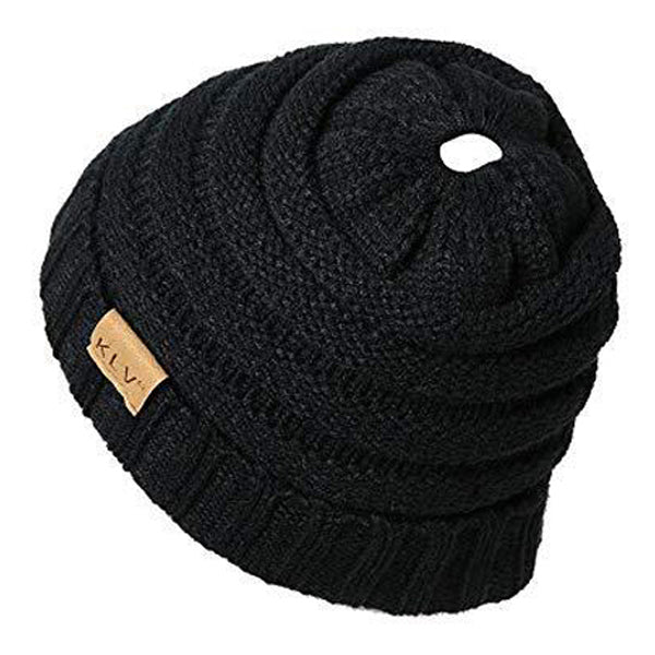 Handmade Ponytail Beanie for Women