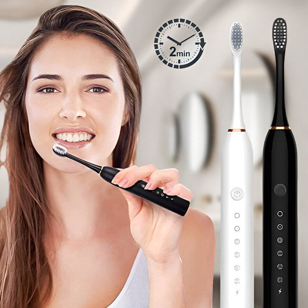 Electric Toothbrush with Sound Waves