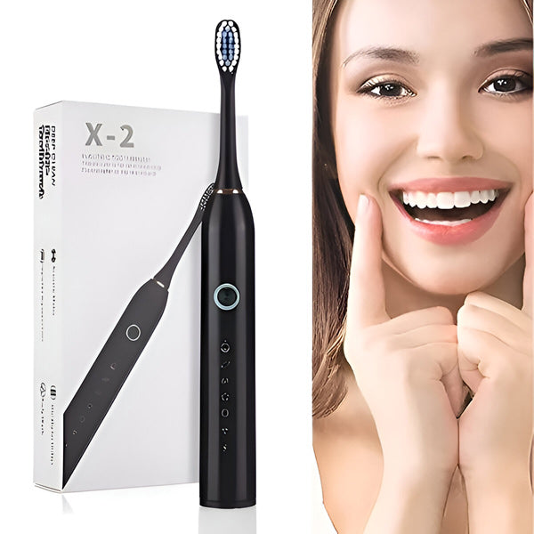 Electric Toothbrush with Sound Waves