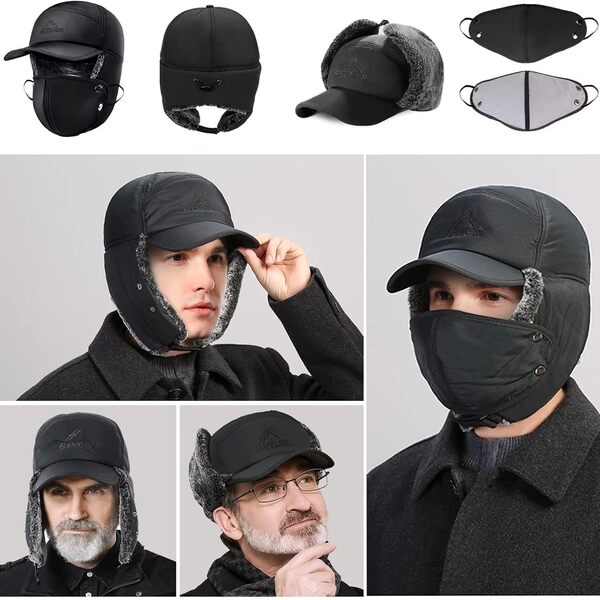 Thermo Winter Hat with Protection