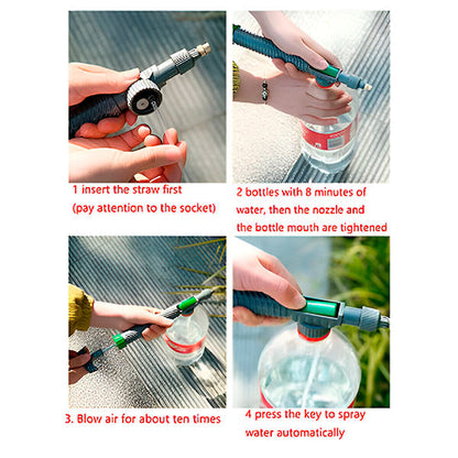 Practical Spray Adapter for Pet Bottles