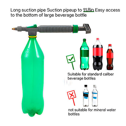 Practical Spray Adapter for Pet Bottles