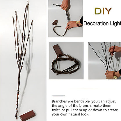 Luminous Branches with Leds