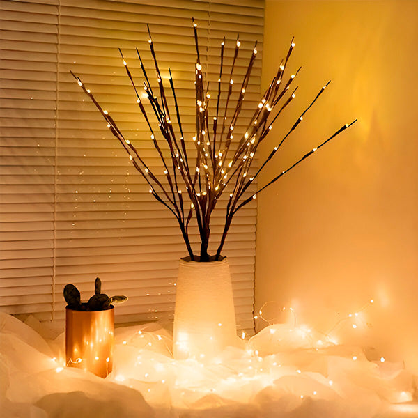 Luminous Branches with Leds