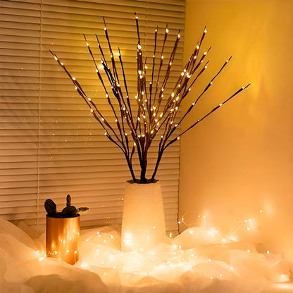 Luminous Branches with Leds