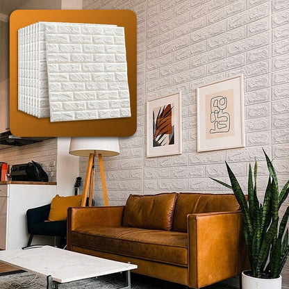 3d Brick Wall Panels (5 Pieces)