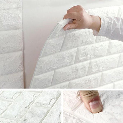 3d Brick Wall Panels (5 Pieces)