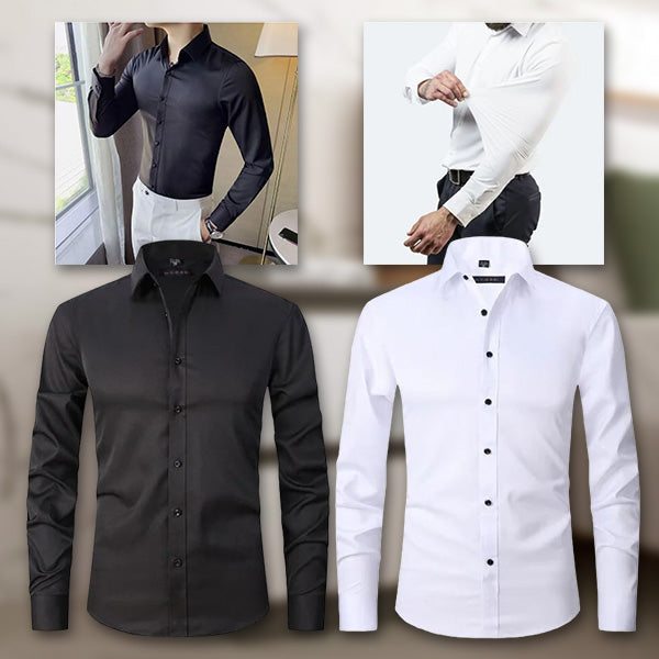 Wrinkle - Free Men's Shirt