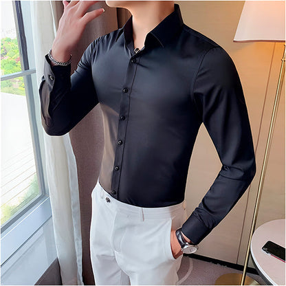 Wrinkle - Free Men's Shirt