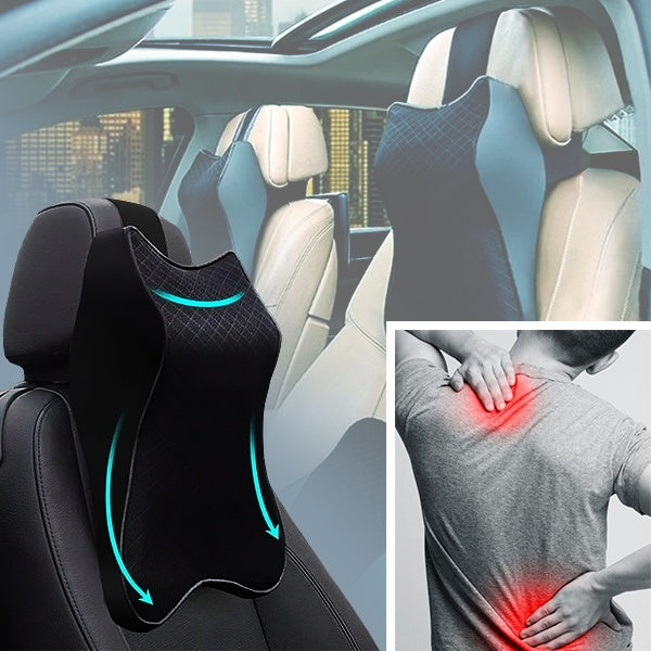 Car Lumbar Cushion with Ergonomic Design