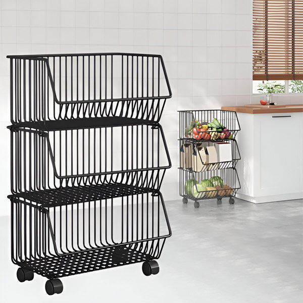 Serving Trolley with 3 Levels