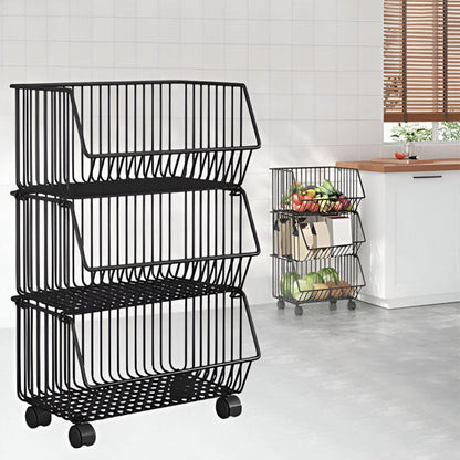 Serving Trolley with 3 Levels
