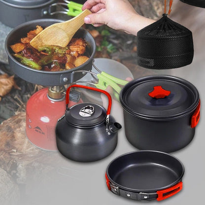 Outdoor Cooking Set for Camping & Travelling