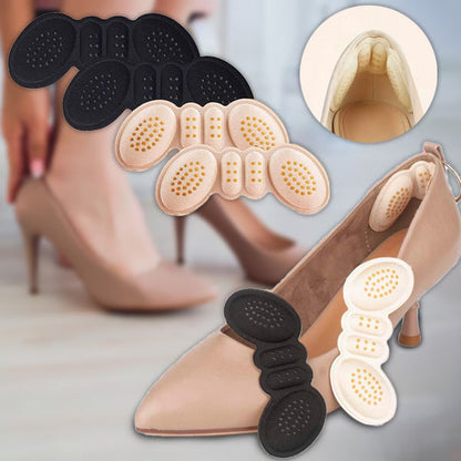 Comfortable Heel Pads for Better Support (4 Pcs)