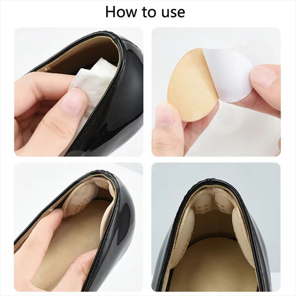 Comfortable Heel Pads for Better Support (4 Pcs)