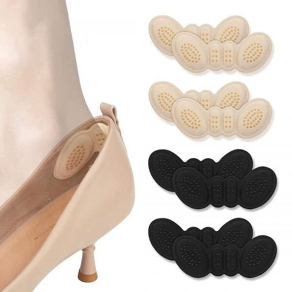 Comfortable Heel Pads for Better Support (4 Pcs)