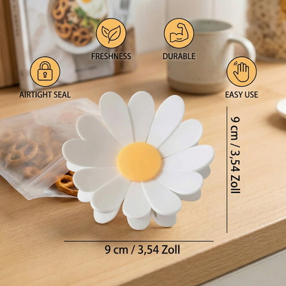 Flower Bag Sealing Clip – For Snacks & Food Storage (4-Pack)
