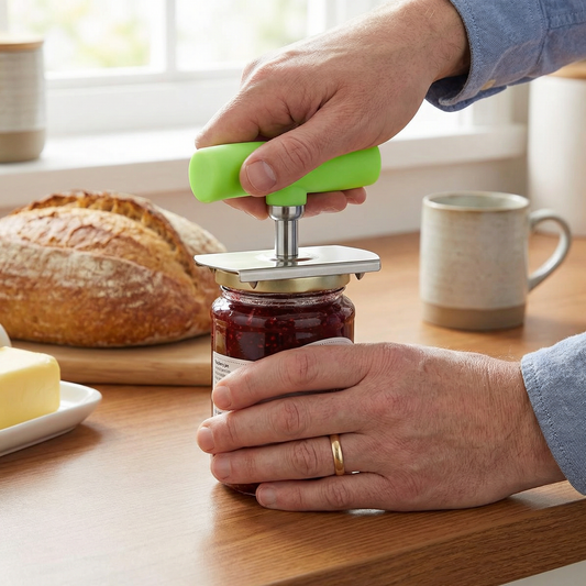Multi-Function Stainless Steel Can & Bottle Opener – Adjustable & Rotatable