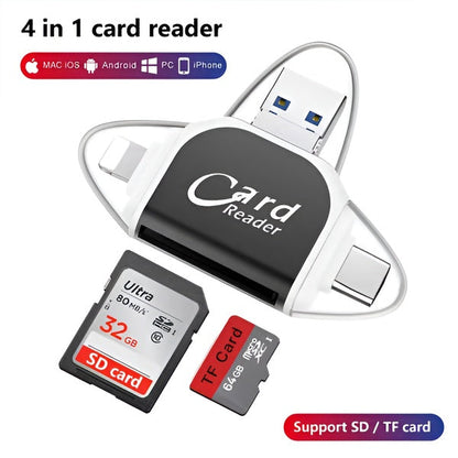 Universal 4 - In-1 Card Reader