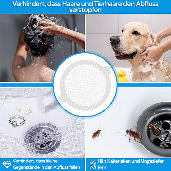 Effective Drain Sticker Against Hair & Blockages (25 Pieces)