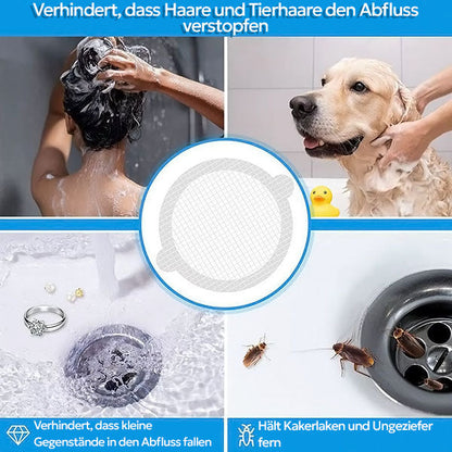 Effective Drain Sticker Against Hair & Blockages (25 Pieces)