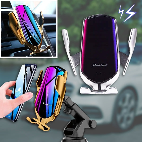 Wireless Mobile Phone Holder with Charging Function for the Car