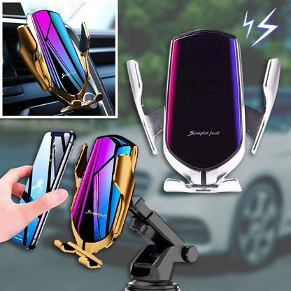 Wireless Mobile Phone Holder with Charging Function for the Car