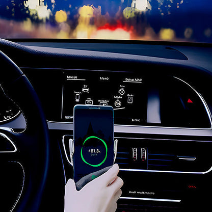 Wireless Mobile Phone Holder with Charging Function for the Car