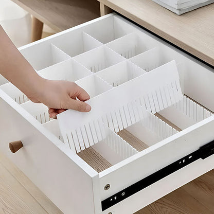 Flexible Plastic Drawer Dividers (4 Pieces)