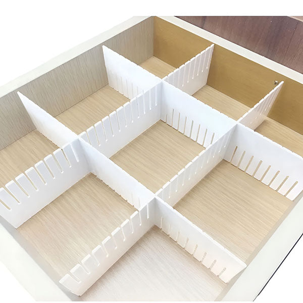 Flexible Plastic Drawer Dividers (4 Pieces)
