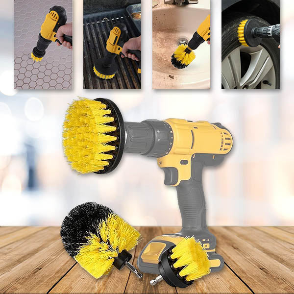 Cleaning Brushes for Drills (3 Pieces)