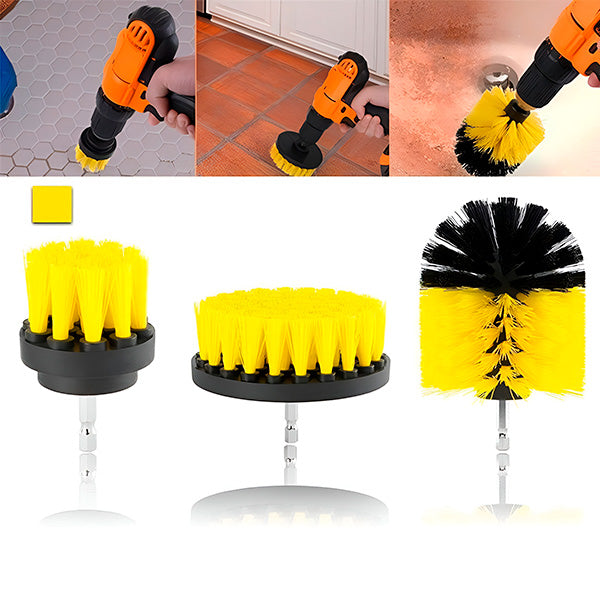 Cleaning Brushes for Drills (3 Pieces)