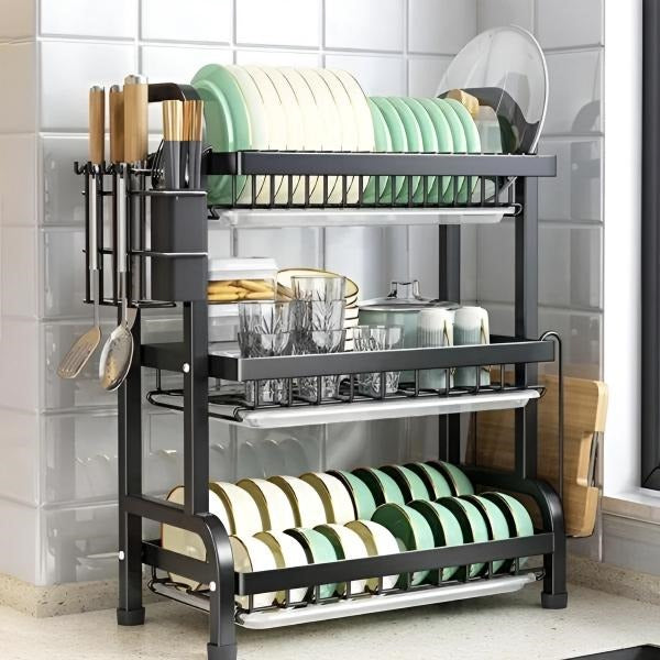 Multi - Level Dish Drainer