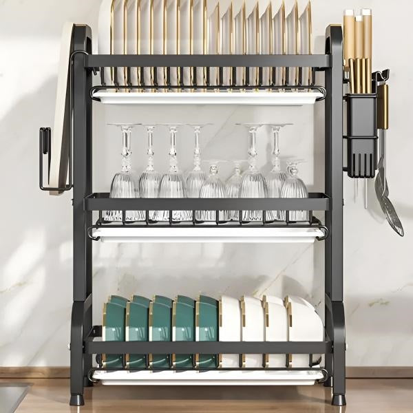 Multi - Level Dish Drainer