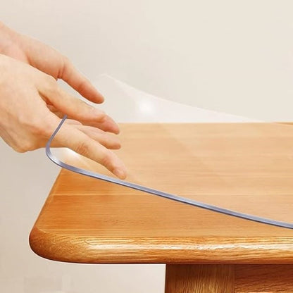 Transparent Pvc Table Topper (90x160 Cm)