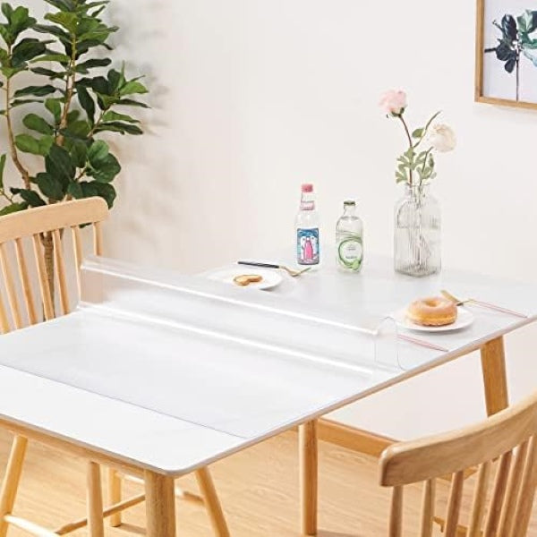 Transparent Pvc Table Topper (90x160 Cm)