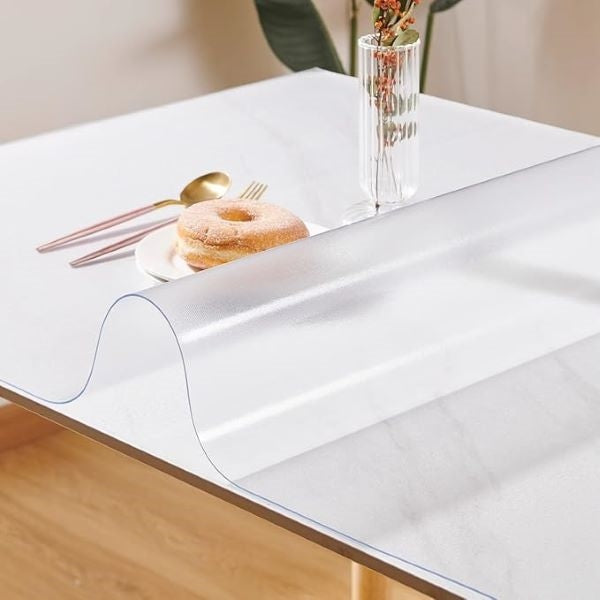 Transparent Pvc Table Topper (90x160 Cm)
