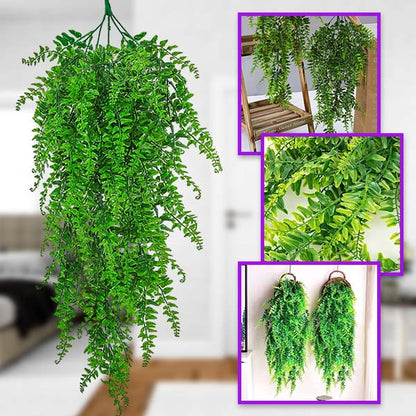 Artificial Fern Plant with Lifelike Structure