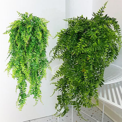 Artificial Fern Plant with Lifelike Structure