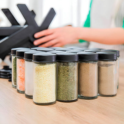 Practical Spice Organiser with Rotating Function