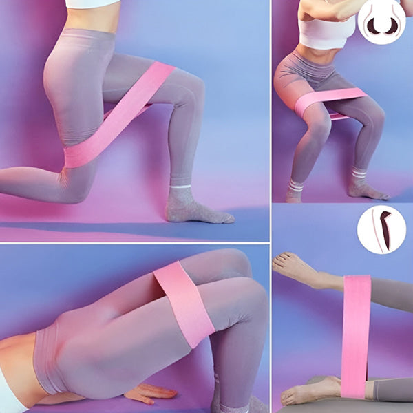 Extremely Durable and Non - Slip Fitness Bands (3 Pieces)