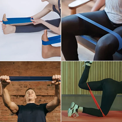 Extremely Durable and Non - Slip Fitness Bands (3 Pieces)