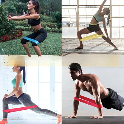 Extremely Durable and Non - Slip Fitness Bands (3 Pieces)