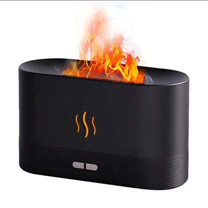 Innovative Humidifier with Realistic Flame Effect